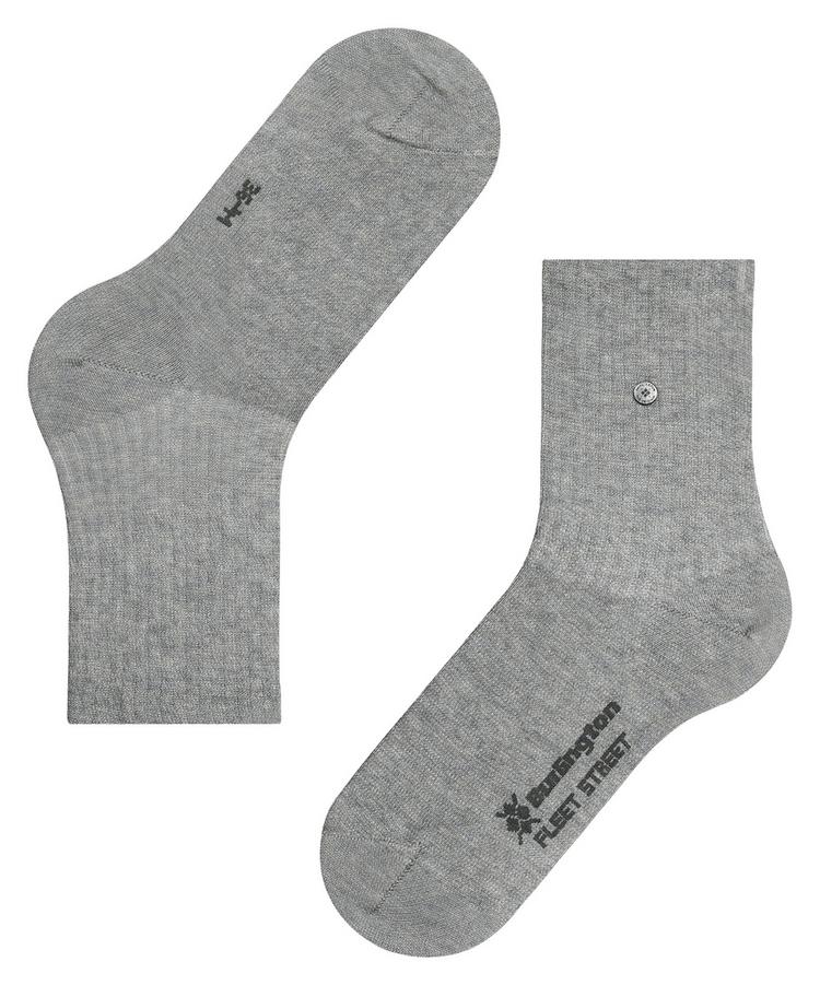 Burlington Burlington Fleet Street SO Socken Damen - lt. heather (3223) - 2 | SportScheck