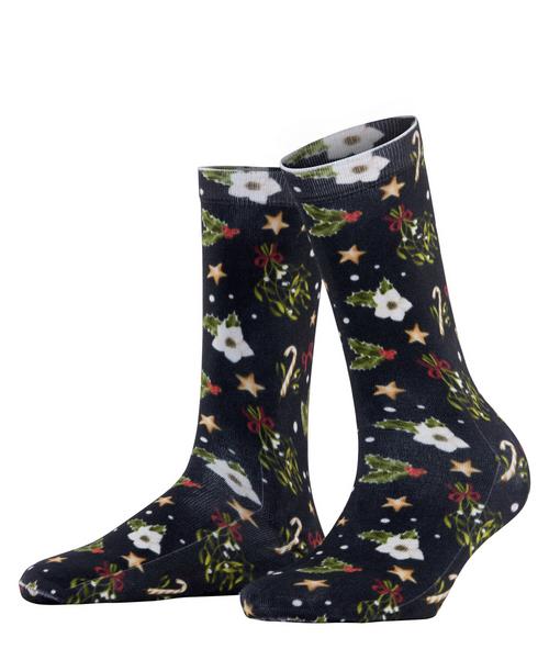Burlington Fancy Christmas SO Socken Damen