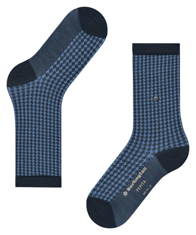 Burlington Burlington Pepita SO Socken Damen - marine (6120) - 2 | SportScheck