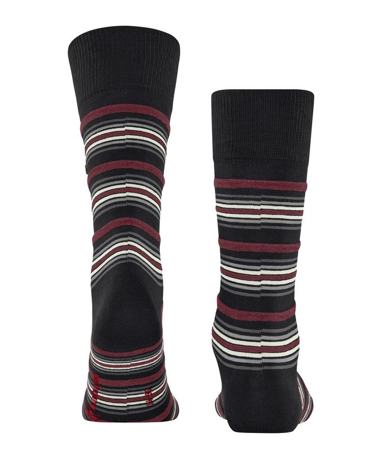 Burlington Burlington Funky Stripe Socken Herren - black (3000) - 0 | SportScheck