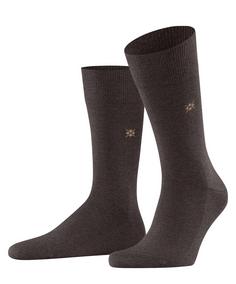 Burlington Leeds SO Freizeitsocken Herren brown mel. (5166)