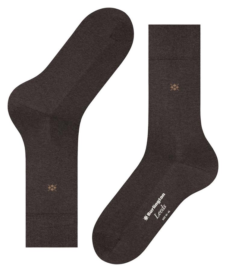 Burlington Burlington Leeds SO Socken Herren - brown mel. (5166) - 2 | SportScheck