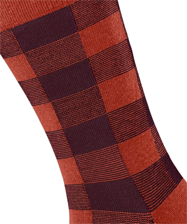 Burlington Burlington Buffalo Check SO Socken Herren - sunset (8038) - 1 | SportScheck