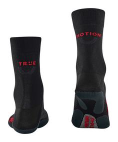 Rückansicht von Falke Running True Motion Laufsocken Damen black (3008)