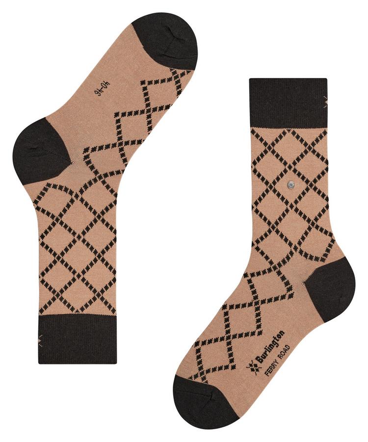 Burlington Burlington Ferry Road SO Socken Herren - camel (5038) - 2 | SportScheck