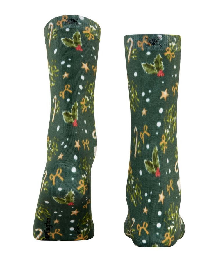 Burlington Burlington Fancy Christmas SO Socken Damen - eucalyptus (7502) - 0 | SportScheck