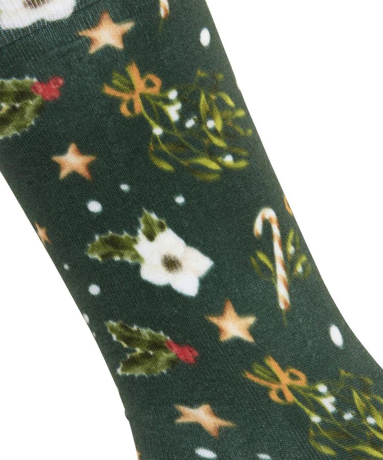 Burlington Burlington Fancy Christmas SO Socken Damen - eucalyptus (7502) - 1 | SportScheck