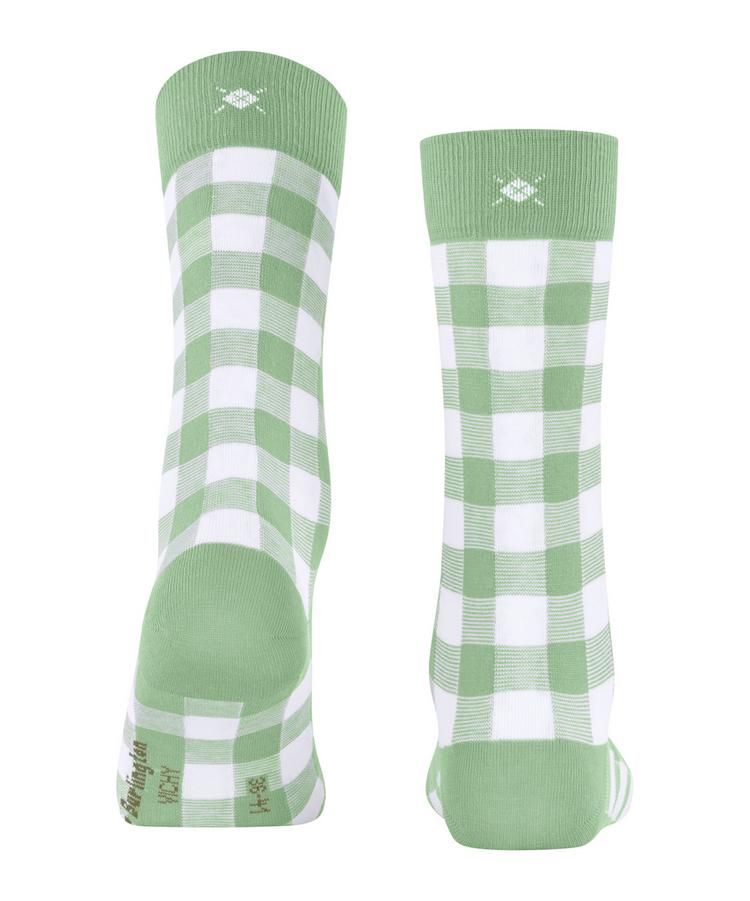 Burlington Burlington Vichy SO Socken Damen - quiet green (7378) - 0 | SportScheck