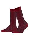 Burlington Pepita Socken Damen - cranberry (8033)