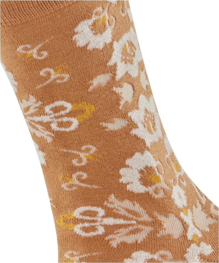 Burlington Burlington Velvet Blooms SO Socken Damen - brown sugar (5152) - 1 | SportScheck