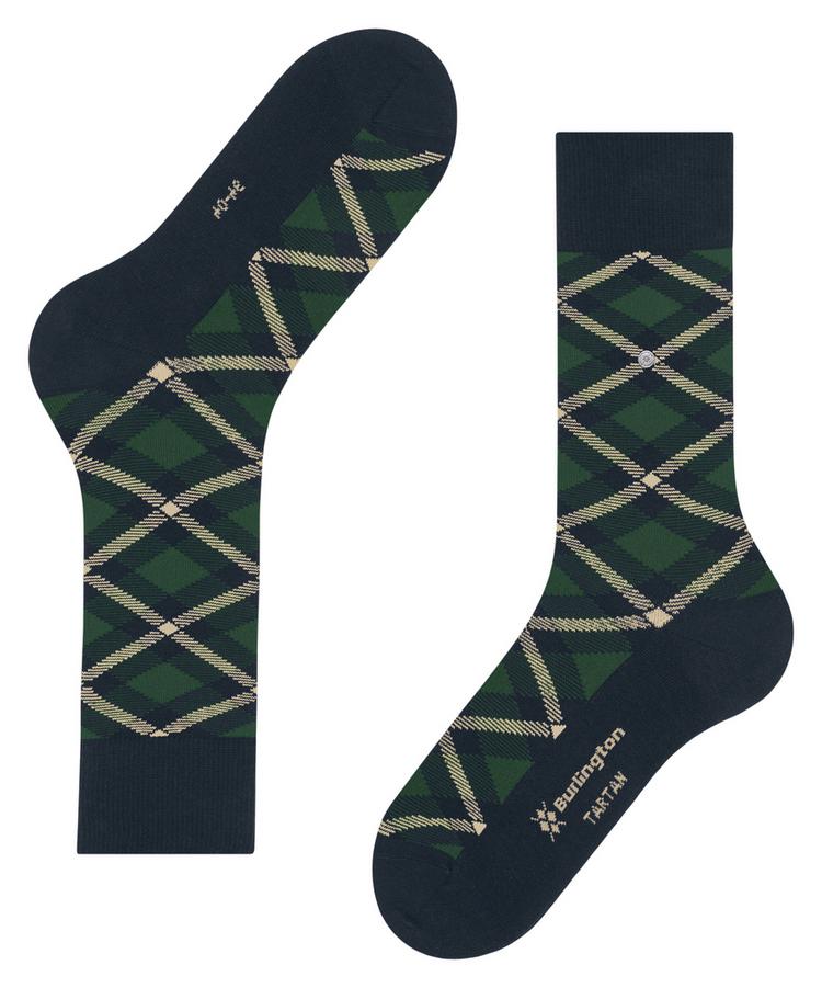 Burlington Burlington Tartan SO Socken Herren - marine (6121) - 2 | SportScheck
