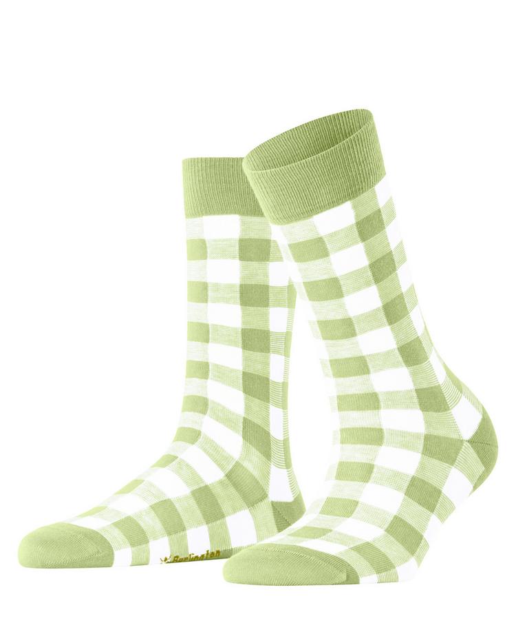 Burlington Burlington Vichy SO Socken Damen - lemon (7498) - 0 | SportScheck