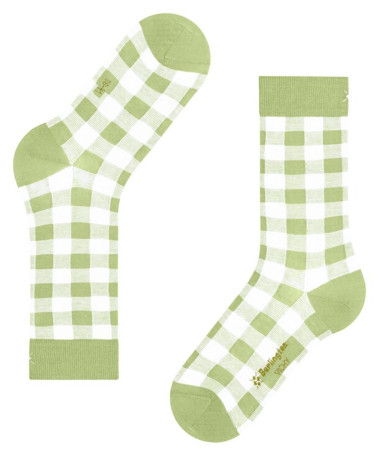 Burlington Burlington Vichy SO Socken Damen - lemon (7498) - 2 | SportScheck