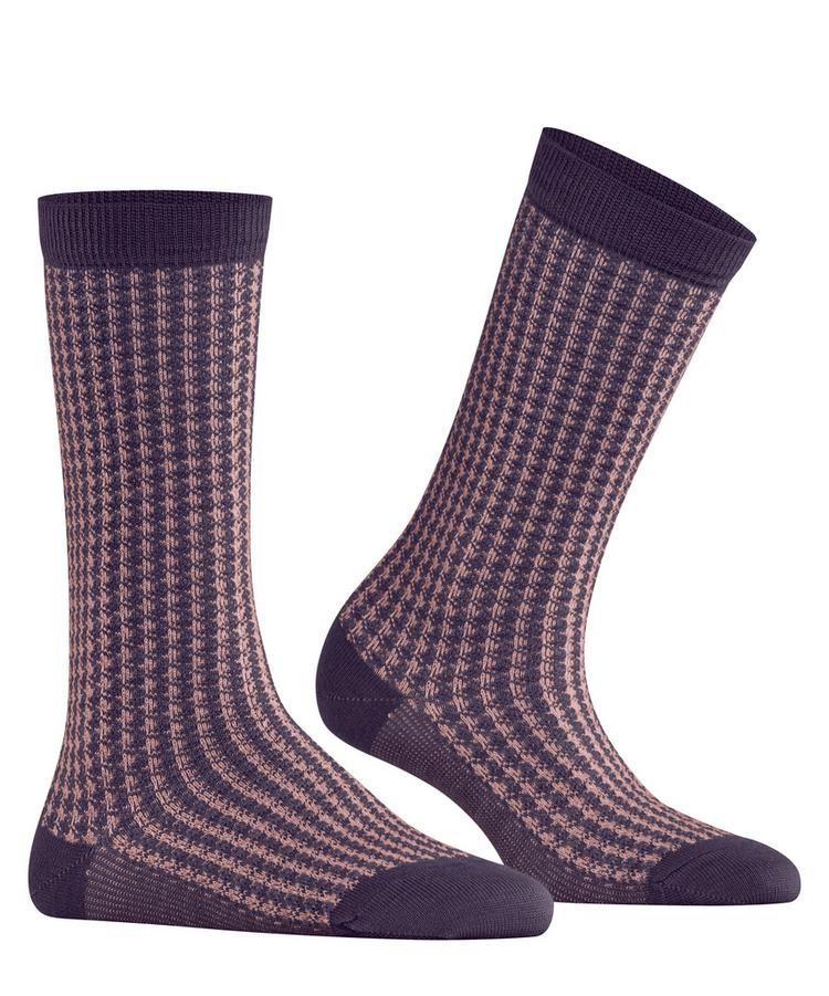 Burlington Burlington Pepita Socken Damen - wineberry (8761) - 0 | SportScheck