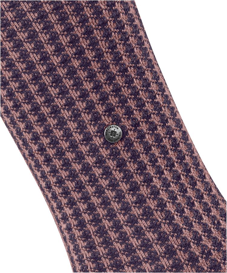Burlington Burlington Pepita Socken Damen - wineberry (8761) - 1 | SportScheck