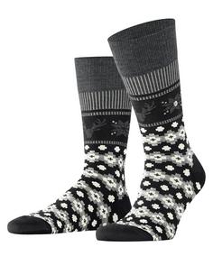 Burlington Fair Isle Joy SO Freizeitsocken Herren black (3000)