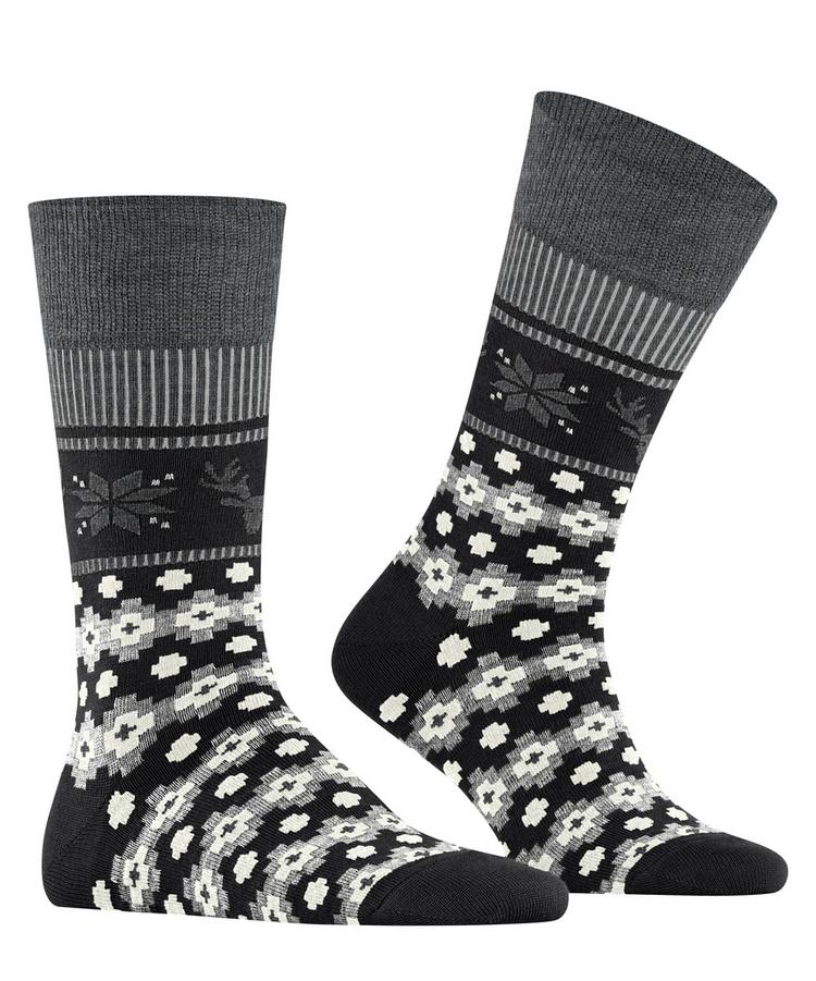 Burlington Burlington Fair Isle Joy SO Socken Herren - black (3000) - 0 | SportScheck