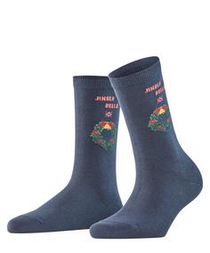 Burlington Jingle Bells SO Freizeitsocken Damen marine (6120)