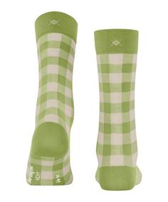 Rückansicht von Burlington Vichy SO Freizeitsocken Damen bamboo (7650)