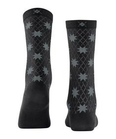 Rückansicht von Burlington Holly Jolly SO Freizeitsocken Damen black (3000)