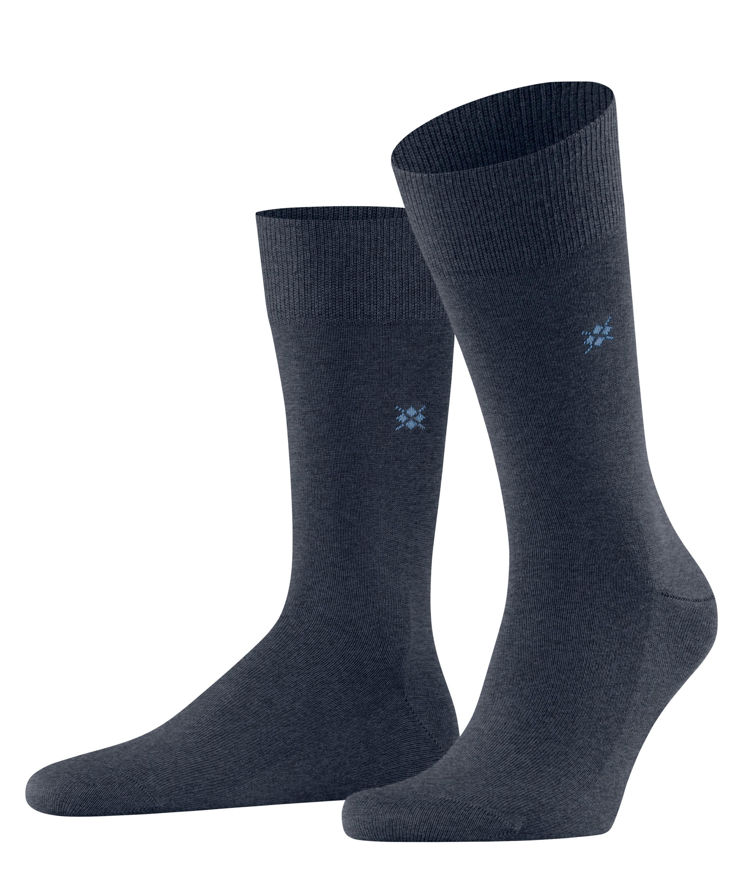 Burlington Leeds SO Socken Herren - dark blue mel. (6688)