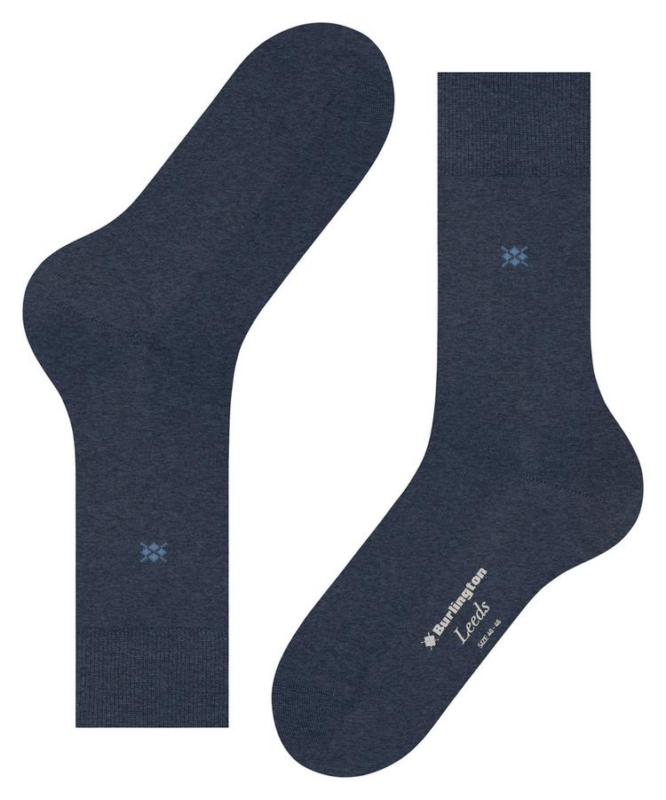 Burlington Burlington Leeds SO Socken Herren - dark blue mel. (6688) - 2 | SportScheck