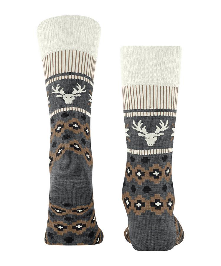 Burlington Burlington Fair Isle Joy SO Socken Herren - dark grey (3070) - 0 | SportScheck