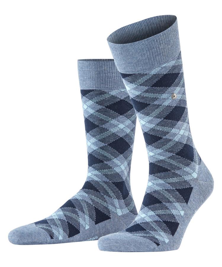 Burlington Burlington Tartan SO Socken Herren - light jeans (6662) - 0 | SportScheck