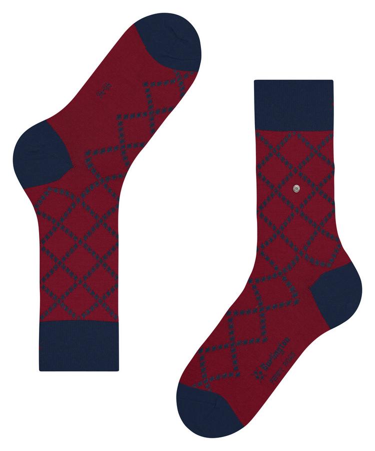 Burlington Burlington Ferry Road Socken Herren - cranberry (8033) - 2 | SportScheck