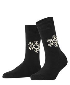 Burlington Snowstar SO Freizeitsocken Damen black (3000)