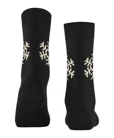 Rückansicht von Burlington Snowstar SO Freizeitsocken Damen black (3000)