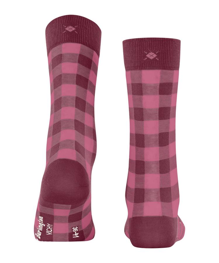 Burlington Burlington Vichy SO Socken Damen - burgundy (8326) - 0 | SportScheck