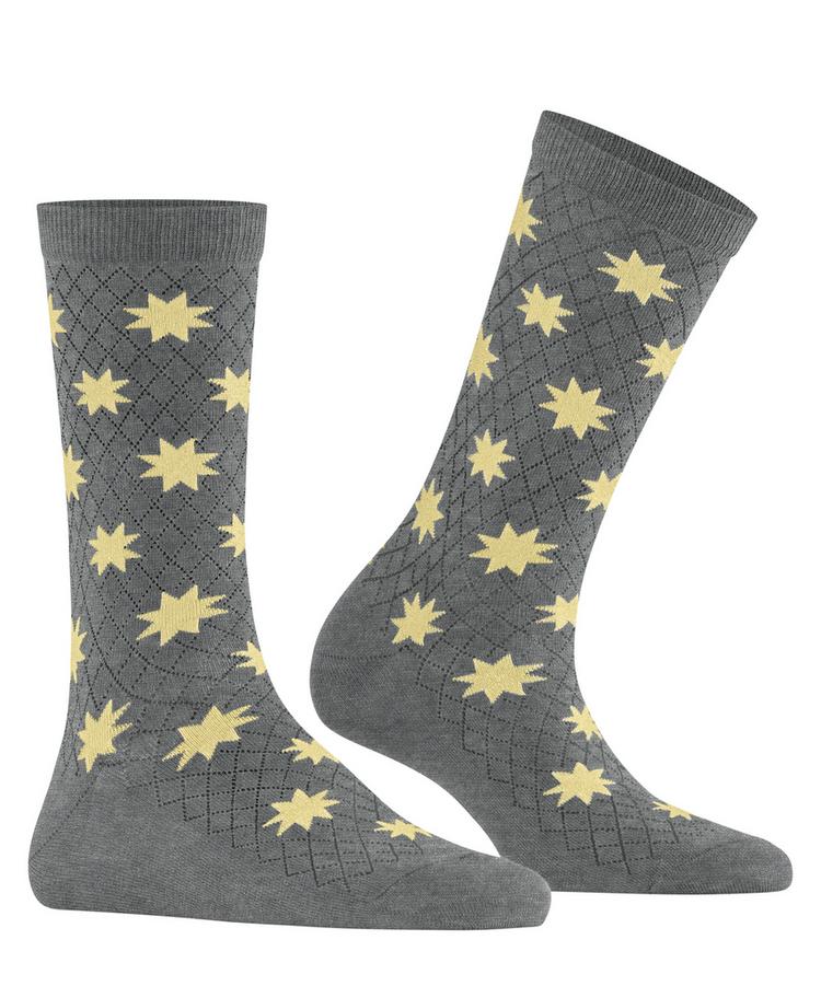 Burlington Burlington Holly Jolly SO Socken Damen - light greymel. (3390) - 0 | SportScheck