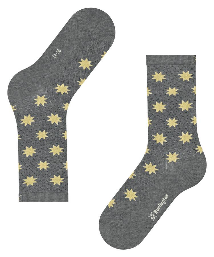 Burlington Burlington Holly Jolly SO Socken Damen - light greymel. (3390) - 2 | SportScheck