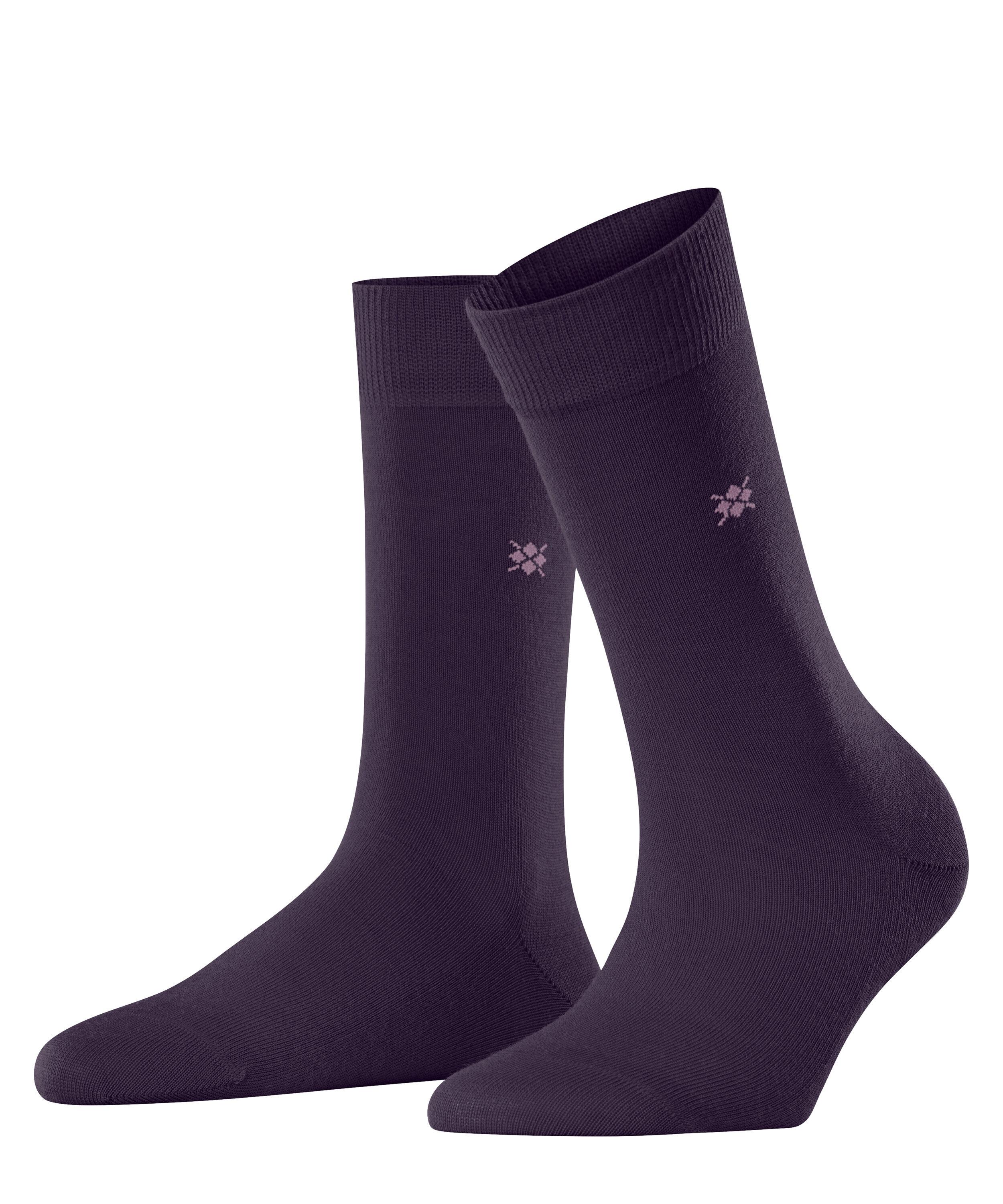 Burlington Bloomsbury SO Socken Damen - wineberry (8761)