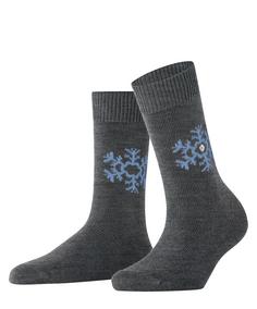 Burlington Snowstar SO Freizeitsocken Damen dark grey (3070)