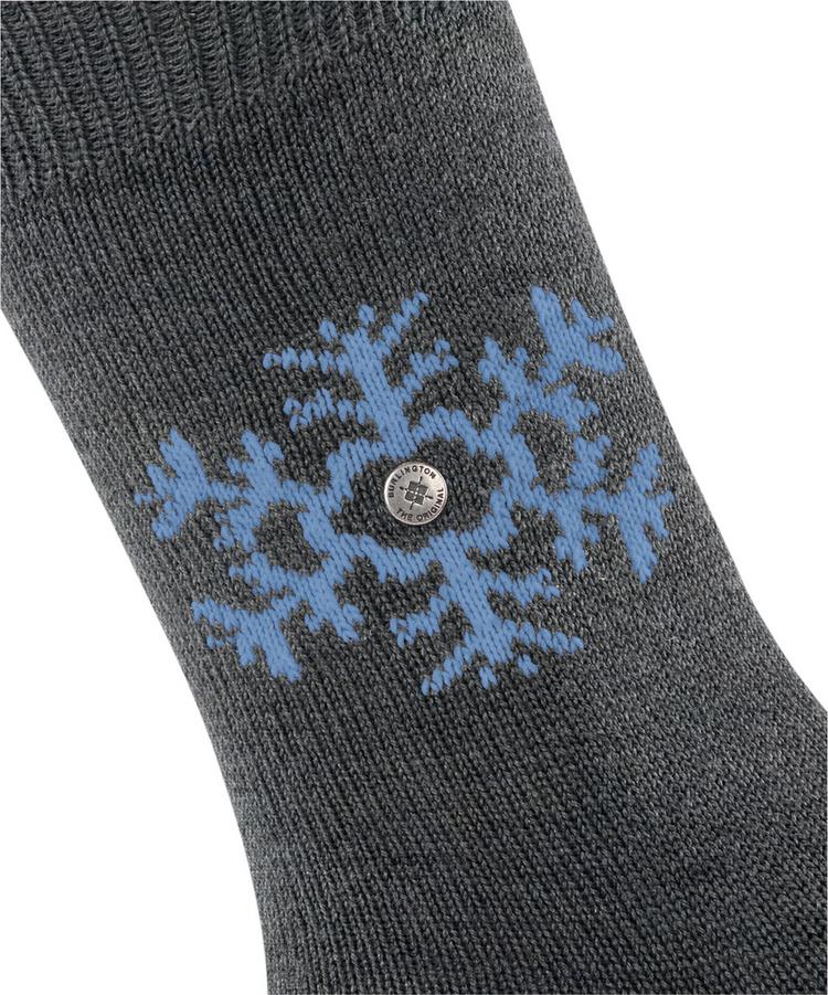 Burlington Burlington Snowstar SO Socken Damen - dark grey (3070) - 1 | SportScheck