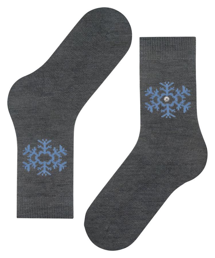 Burlington Burlington Snowstar SO Socken Damen - dark grey (3070) - 2 | SportScheck