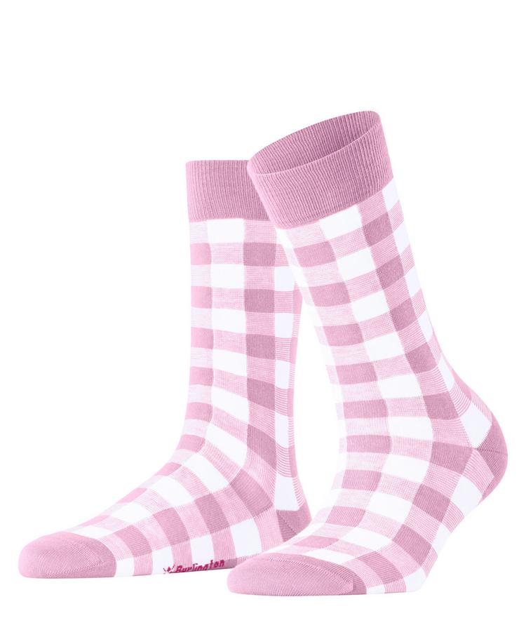 Burlington Burlington Vichy SO Socken Damen - sporty-rose (8393) - 0 | SportScheck