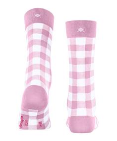 Rückansicht von Burlington Vichy SO Freizeitsocken Damen sporty-rose (8393)