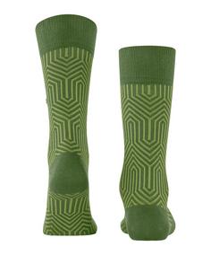 Rückansicht von Burlington Retrosphere SO Freizeitsocken Herren fir green (7656)