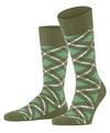 Burlington Tartan SO Socken Herren - salvia (7472)