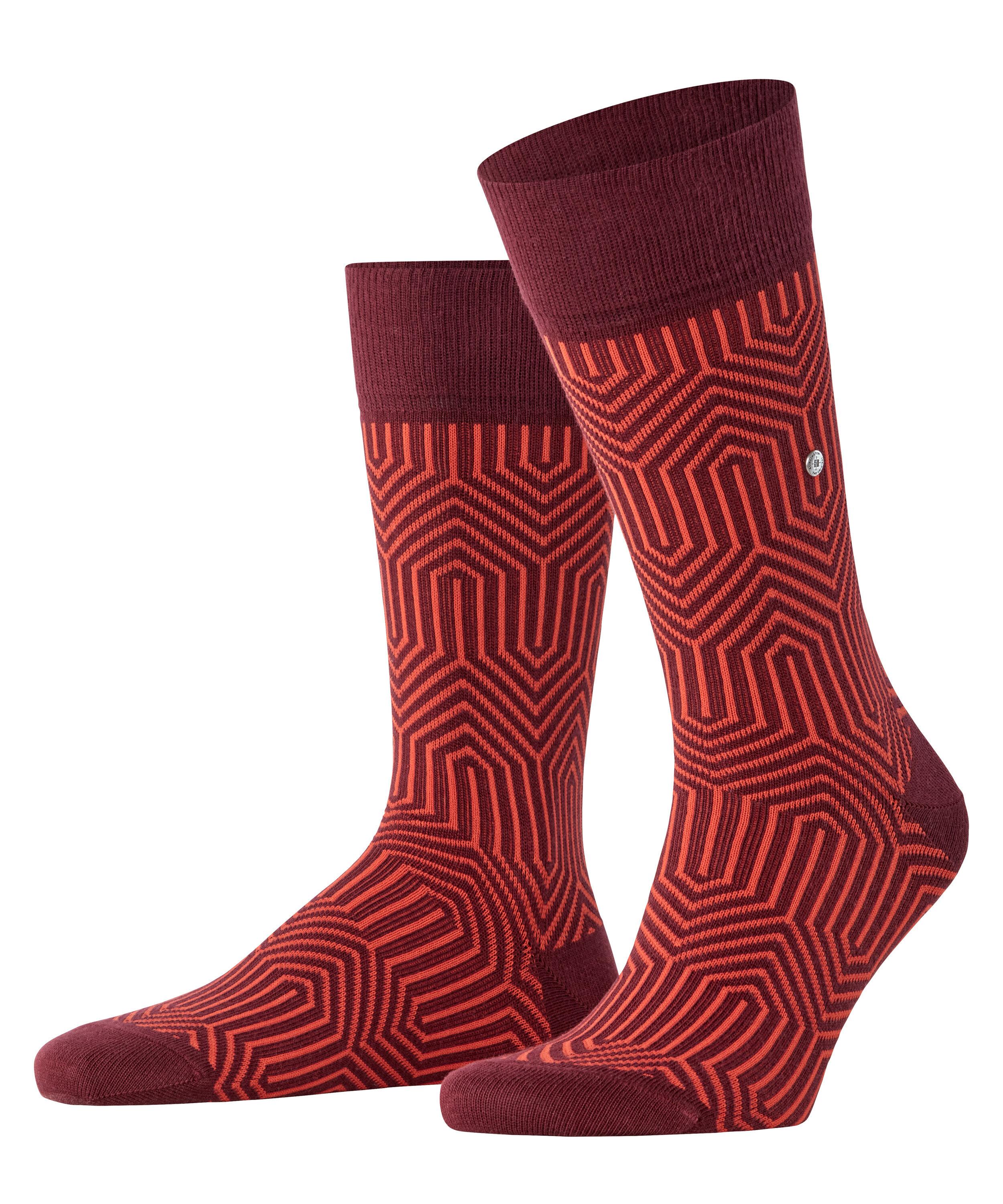 Burlington Retrosphere SO Socken Herren - claret (8375)