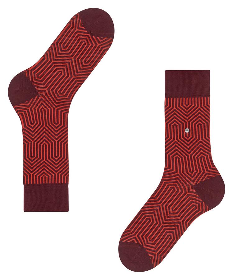 Burlington Burlington Retrosphere SO Socken Herren - claret (8375) - 2 | SportScheck