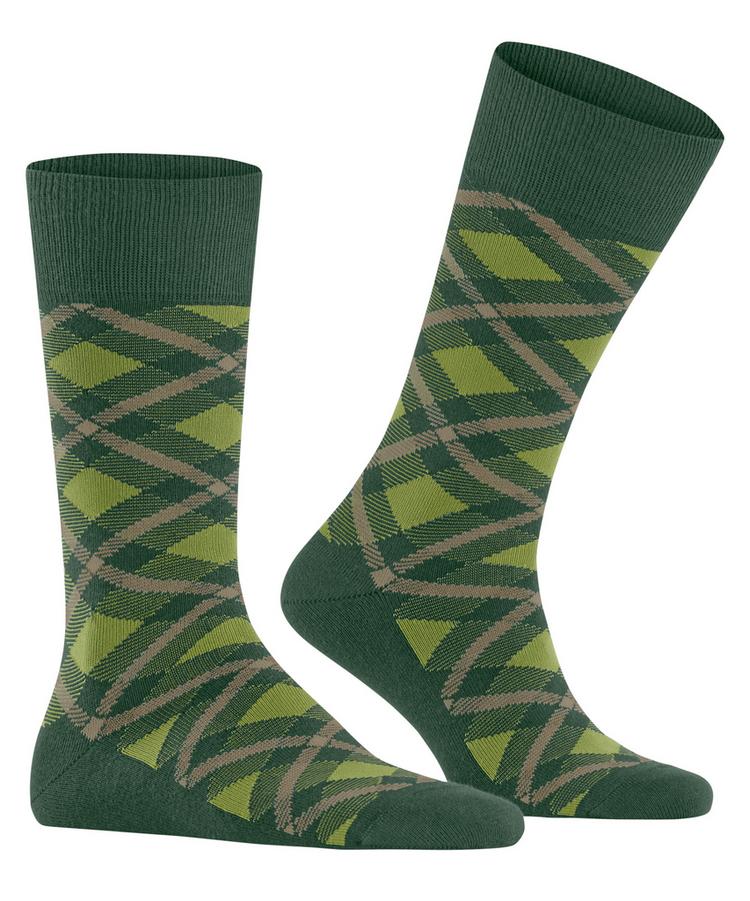 Burlington Burlington Tartan SO Socken Herren - eucalyptus (7502) - 0 | SportScheck