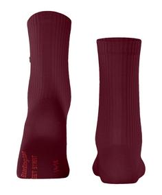 Rückansicht von Burlington Fleet Street SO Freizeitsocken Damen wine (8010)