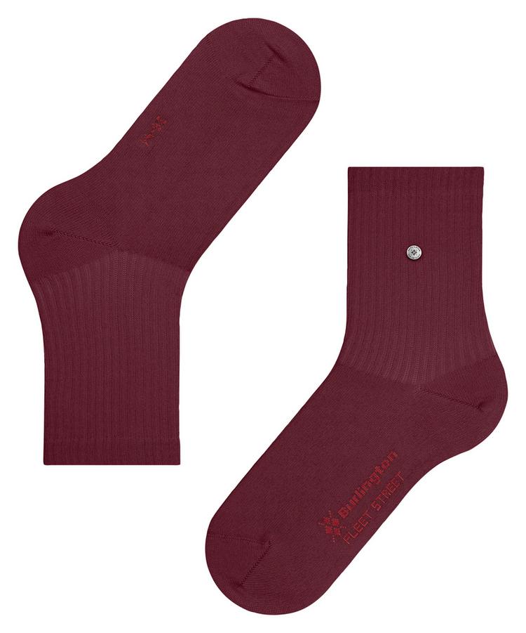Burlington Burlington Fleet Street SO Socken Damen - wine (8010) - 2 | SportScheck