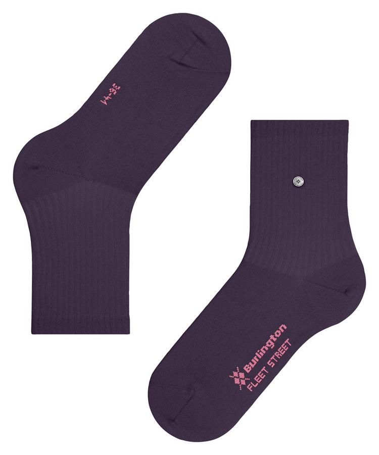 Burlington Burlington Fleet Street SO Socken Damen - wineberry (8761) - 2 | SportScheck