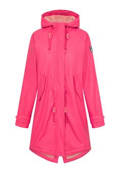 Derbe Tidaholm Regenmantel Damen azalea/rose tan