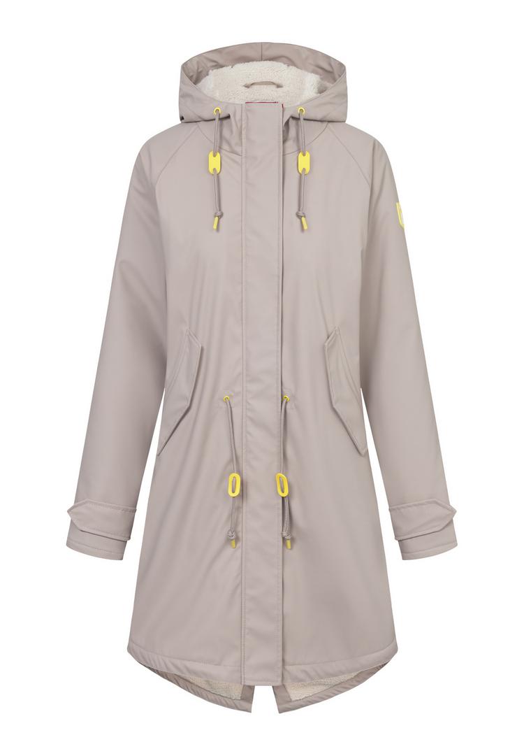 Derbe Derbe Tidaholm Regenmantel Damen - cobblestone/off white - 0 | SportScheck